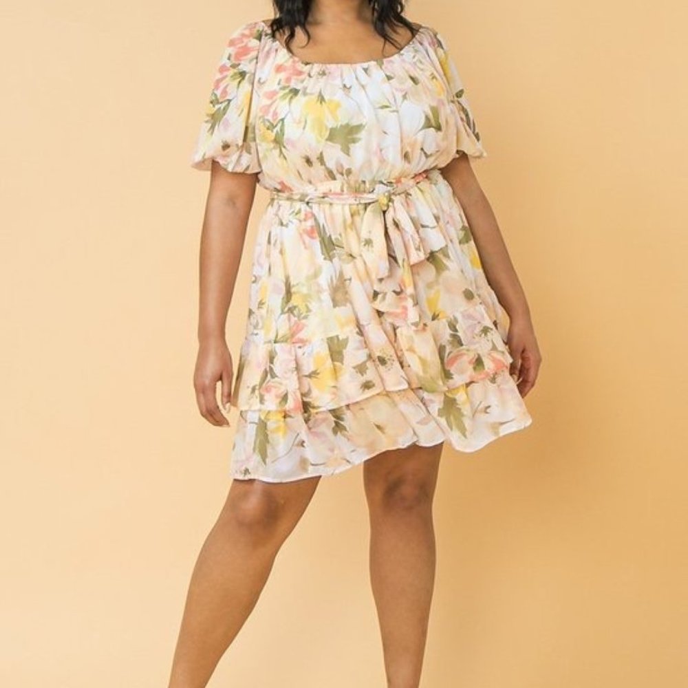 COMING SOON!  Fun and Flirty Plus Size Mini Dress